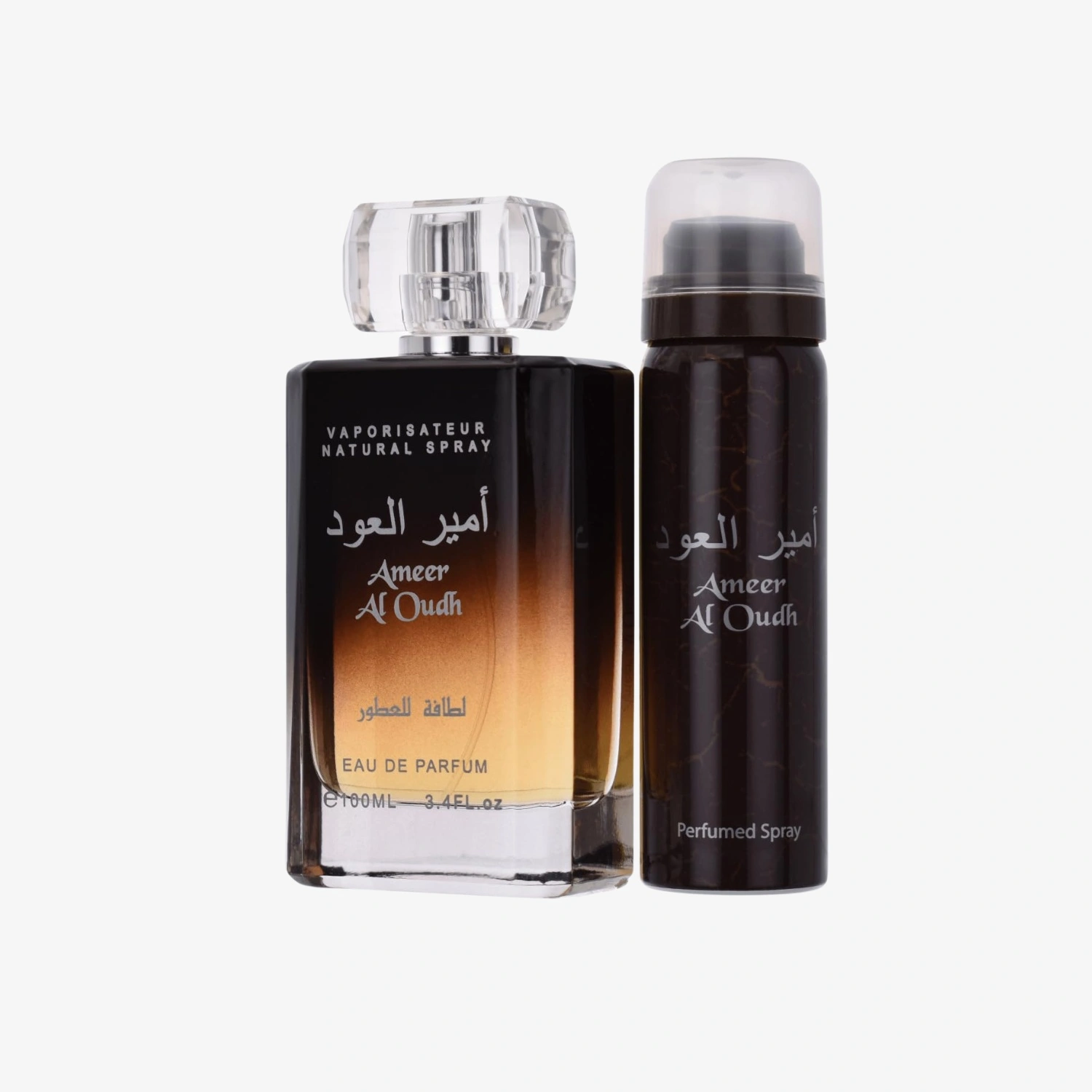 Kit Lattafa Ameer Al Oud + Desodorante – 100 ml + 50 ml