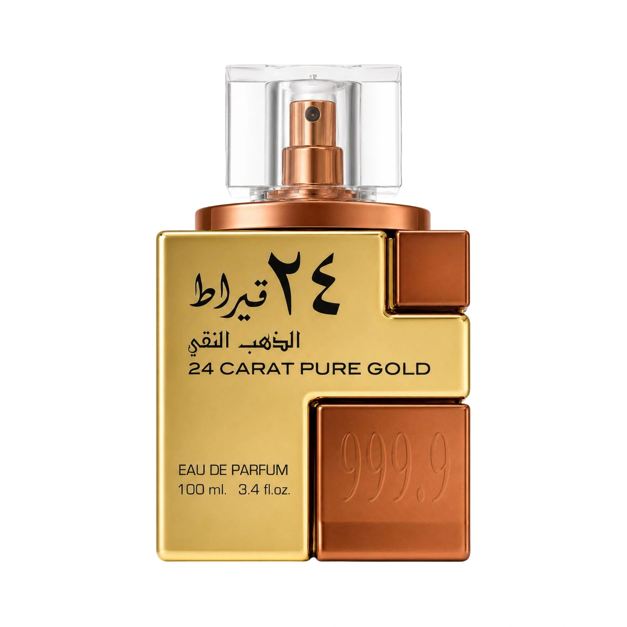 Perfume Lattafa 24 Carat Pure Gold – Unissex – Eau de Parfum – 100 ml