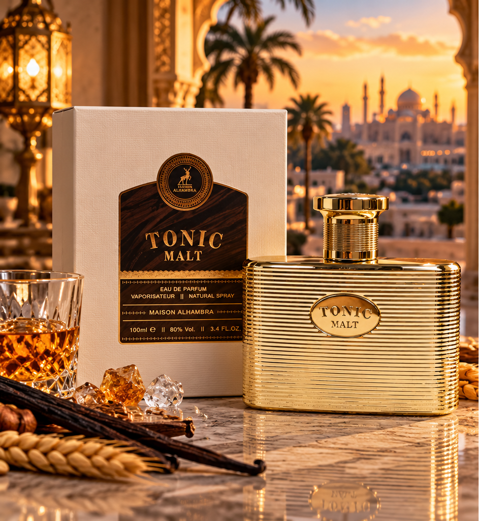Perfume Maison Alhambra Tonic Malt – Unissex – Eau de Parfum – 80 ml