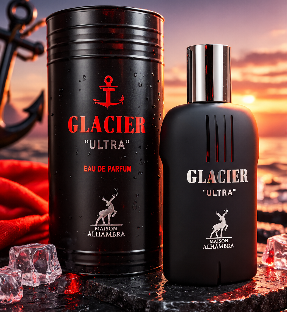 Perfume Maison Alhambra Glacier Ultra – Masculino – Eau de Parfum – 100 ml